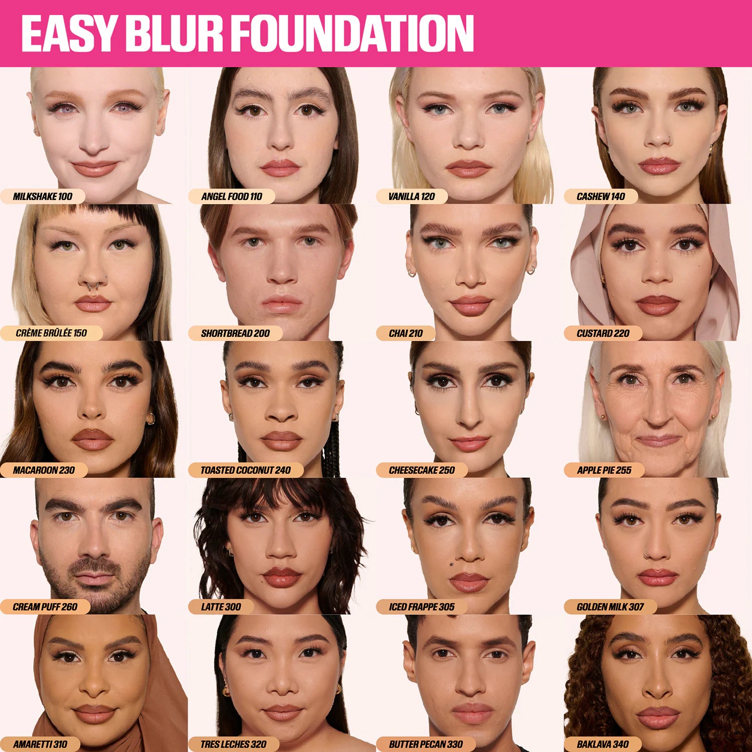 HUDA BEAUTY Easy Blur Natural Airbrush Foundation 30 ML